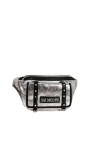 Nerka Maxi Moschino Canvas Argento