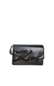 Torebka Crossbody Karl Signature Gun Metal