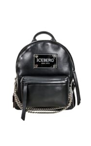 Plecak Iceberg Chain Pelle Nero