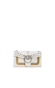 Torebka Love Wallet Mix Studs Pinko White