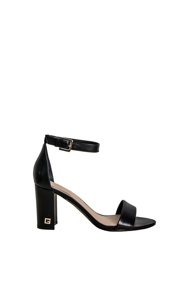 Sandały Guess Low Heel Black