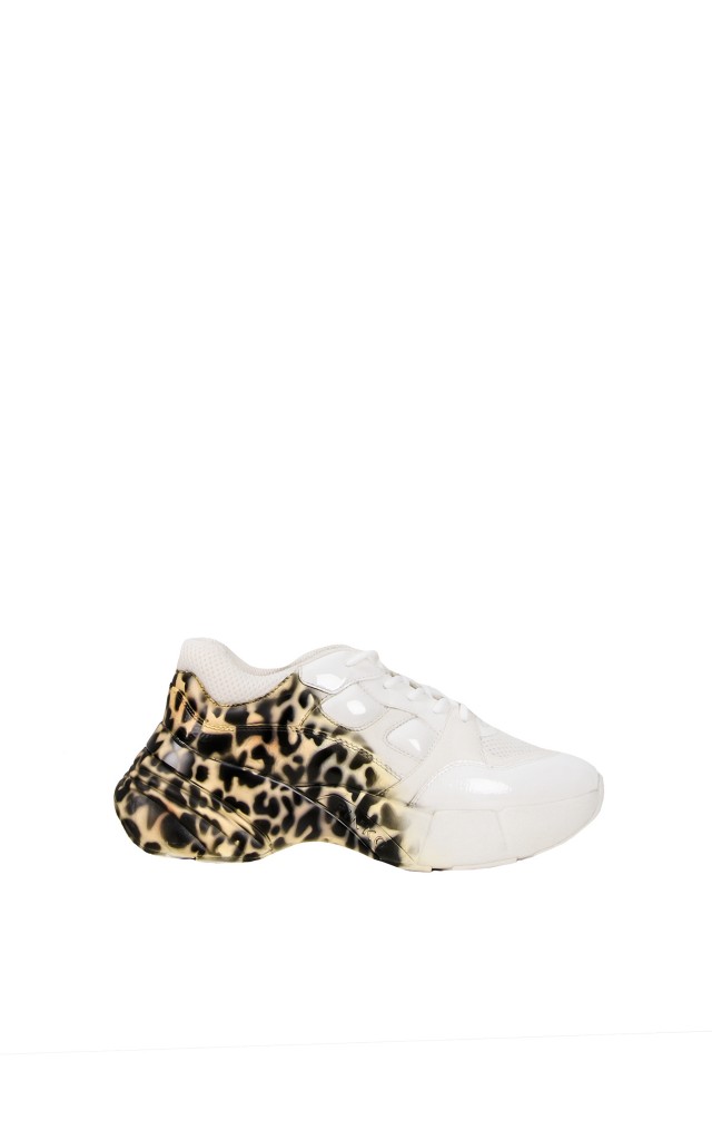Sneakersy Rubino Pinko Bianco Bruciato