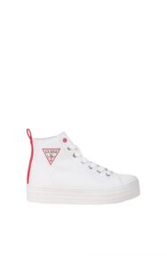 Trampki High Sole Guess White