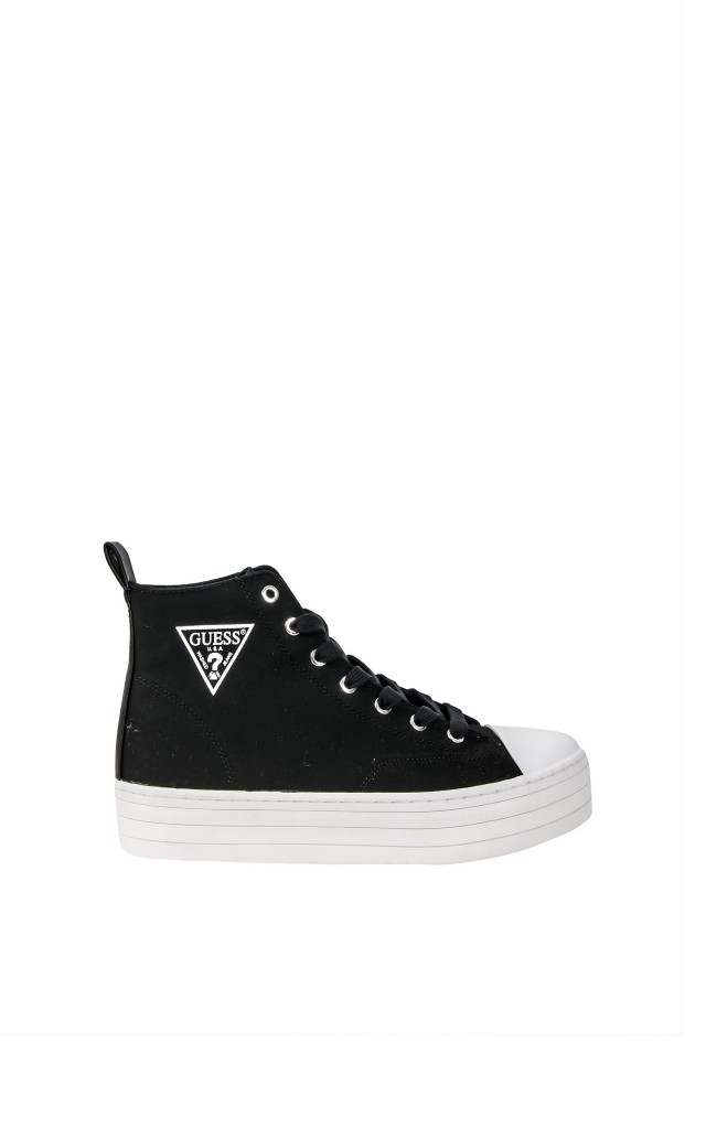 Trampki High Sole Guess Black