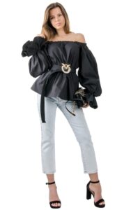 Bluzka Flinstones Pinko Black