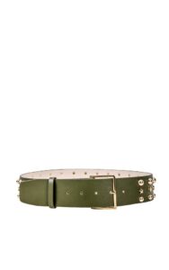 Pasek Star And Studs Liu Jo Vert Militaire