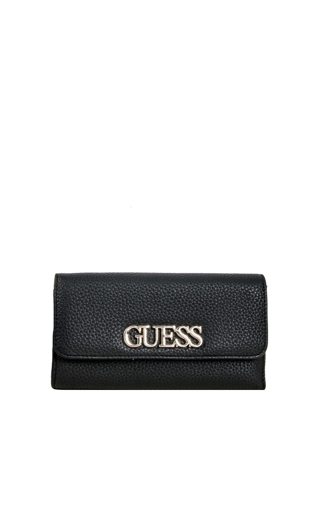Portfel Guess Grain Logo Black