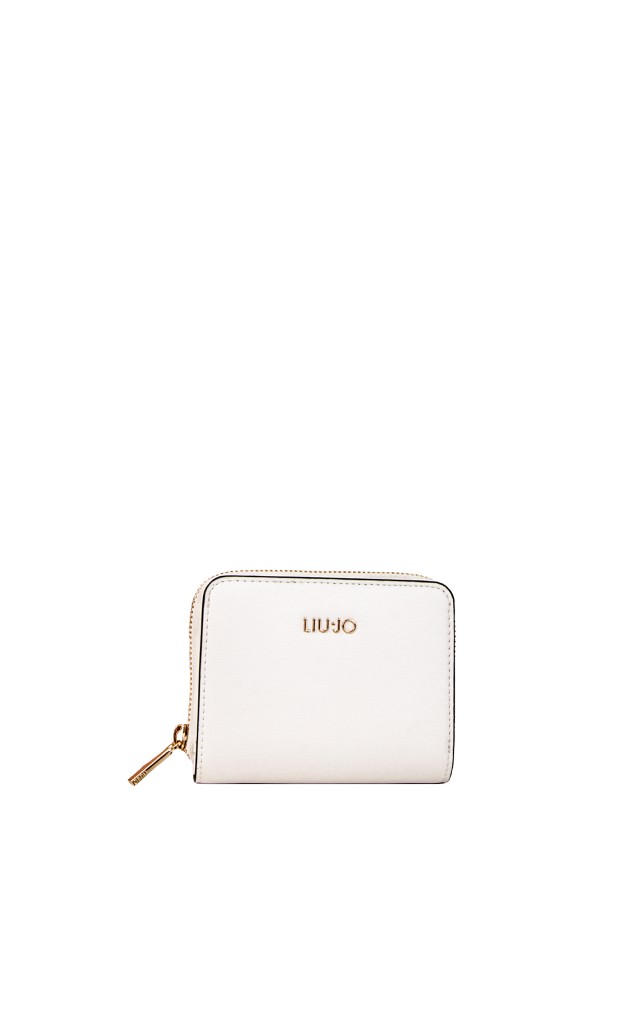 Portfel Mini Zip Liu Jo Bianco Lana