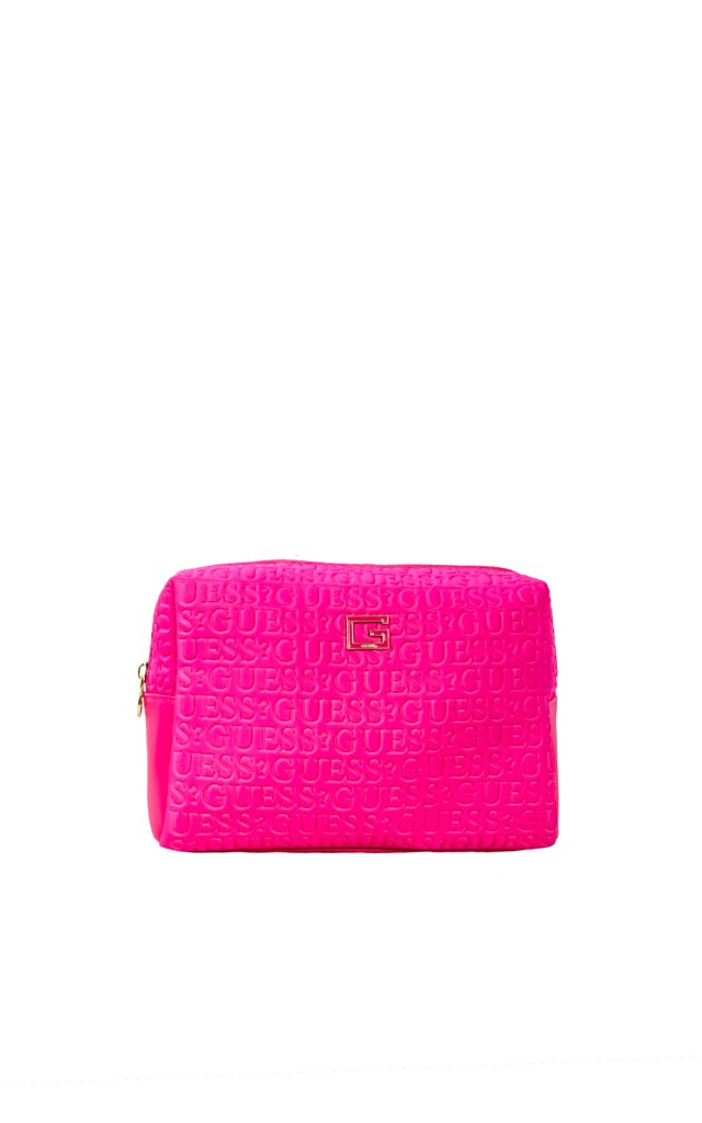 Kosmetyczka Maxi Puffy Guess Fuxia