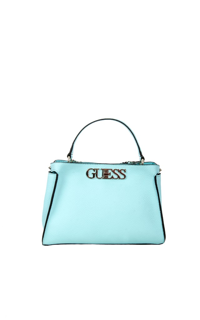 Torebka Midi Uptown Chic Maxi Guess Turquoise
