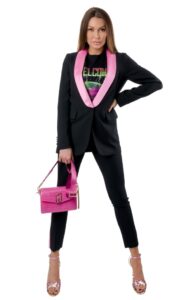Marynarka Wieczorowa MSGM Nero Rosa