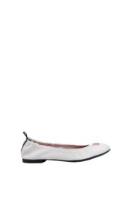 Baleriny Love Moschino Rubber Bianco