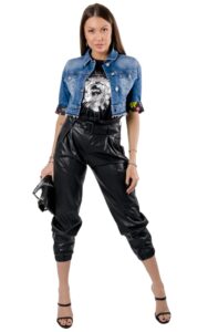 Kurtka Corto Kitty Liu Jo Denim Blue Lucky