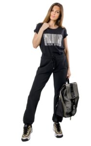 T-shirt Liu Jo Silver Nero