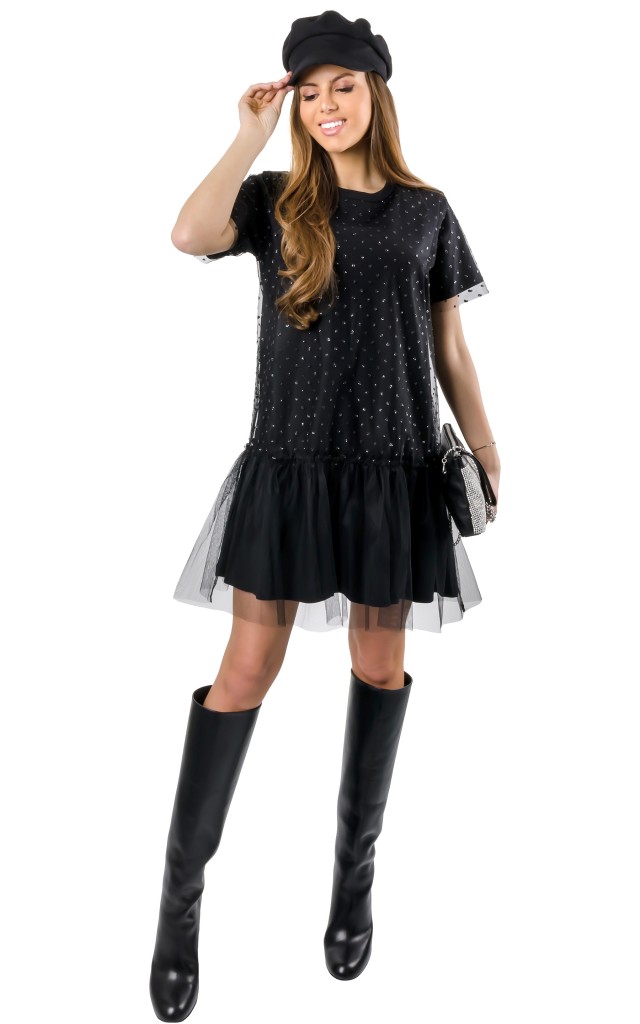 Sukienka Tiul Red Valentino Nero