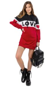 Sukienka Big Love Moschino Mix Colour