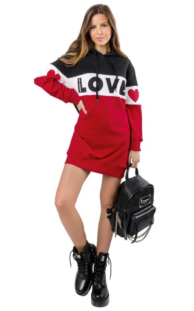 Sukienka Big Love Moschino Mix Colour