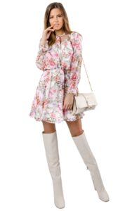 Sukienka Flowers Liu Jo White Glamour