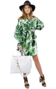 Sukienka Mini Twin Set Tropical
