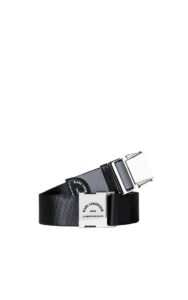 Pasek Karl Lagerfeld Logo Webbing Black