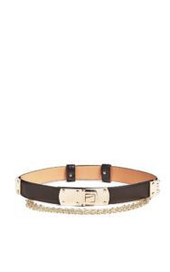 Pasek Marciano Guess Jennifer Lopez Logo Black