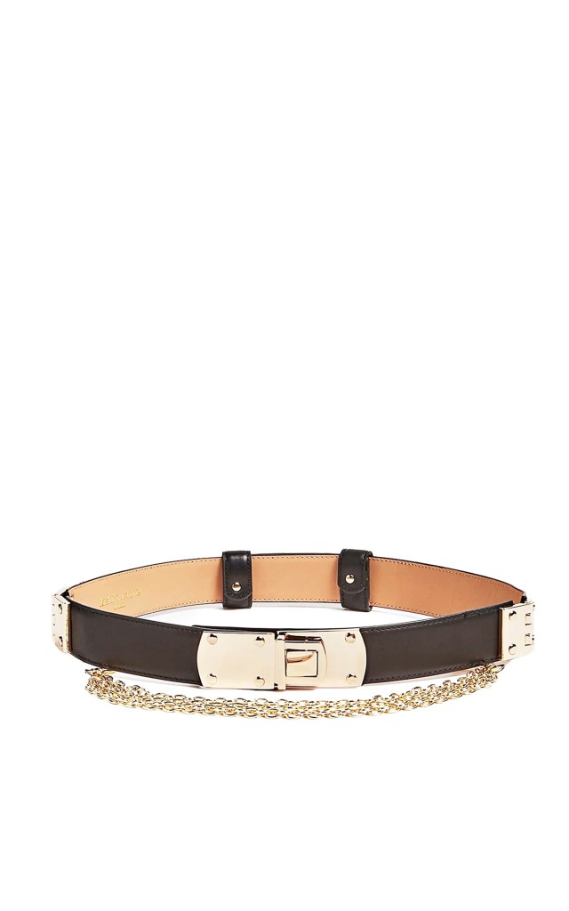 Pasek Marciano Guess Jennifer Lopez Logo Black