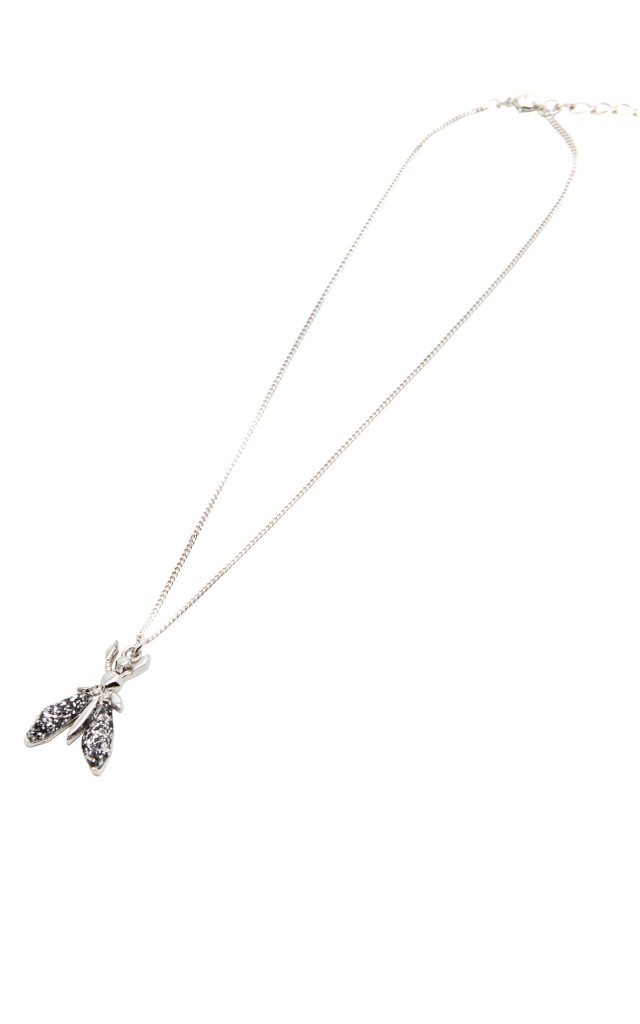 Naszyjnik Patrizia Pepe Glitter Silver