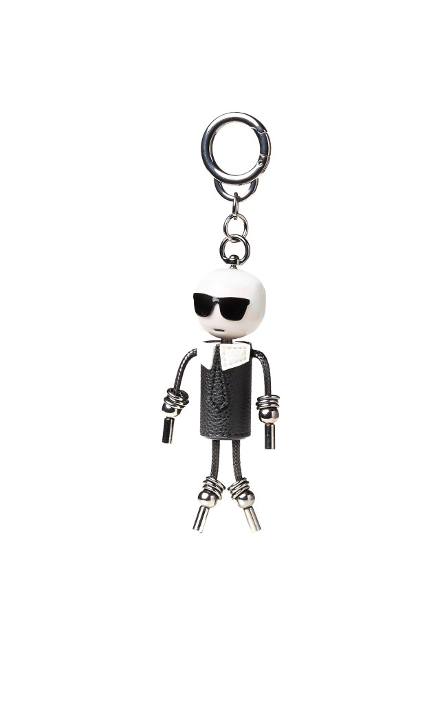 Brelok Karl Lagerfeld Robot Key Black