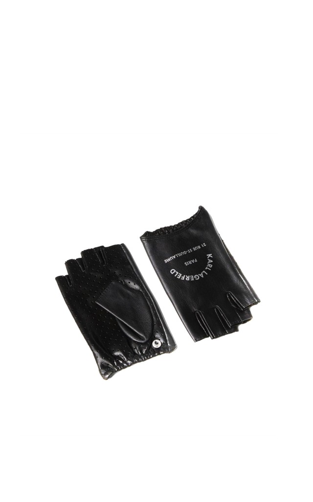 Rękawiczki Karl Lagerfeld Logo Black