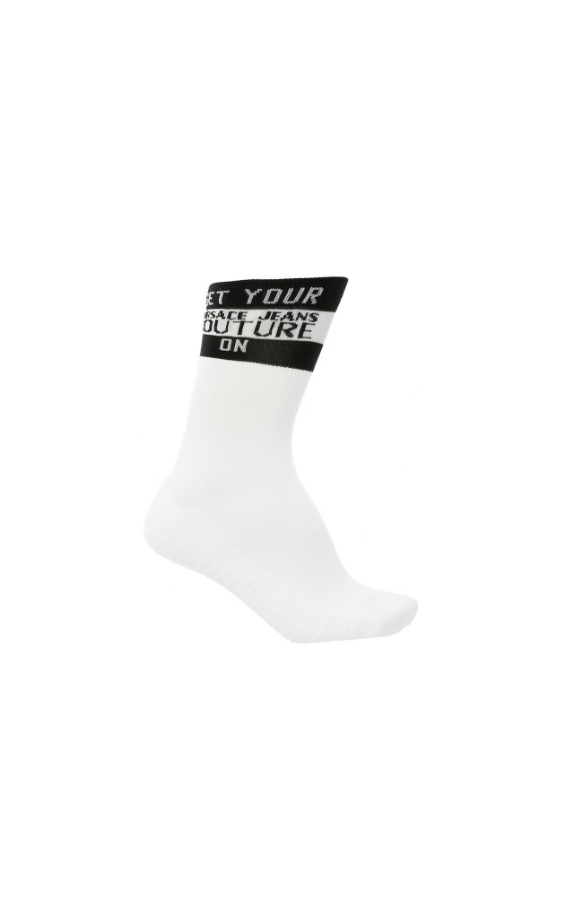 Skarpetki Versace Jeans Couture Bianco