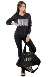 Bluza Liu Jo Sport Logo Nero