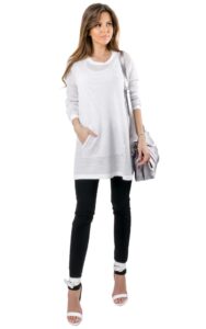 Sweter Maxi Liu Jo Bianco Ottico