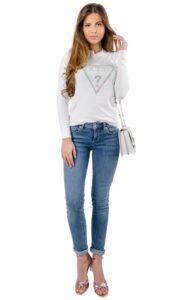 Spodnie Jeansy Monroe Liu Jo Blue Crux