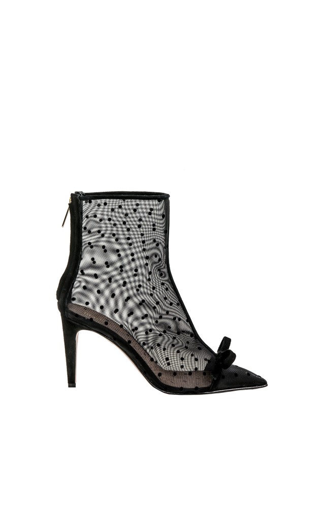 Botki Red Valentino Groszki Nero