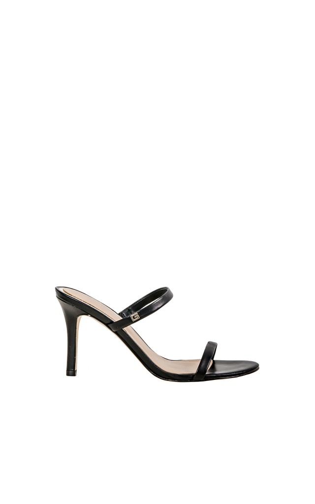 Szpilki Sandałki Klapki Logo Guess Black