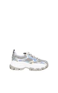 Sneakersy Liu Jo Wave 01 Logo Metalic Ice