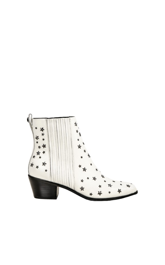 Botki Liu Jo Bonnie 07 Logo Stars White