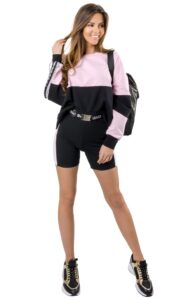 Szorty Sport Liu Jo Nero Bianco