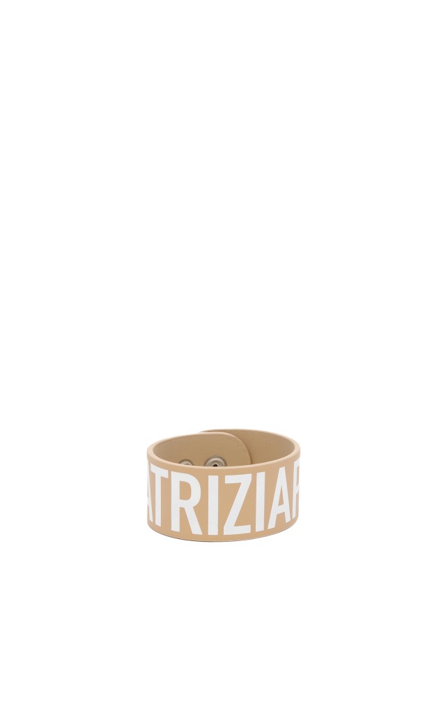Bransoletka Patrizia Pepe Logo Pompei Beige
