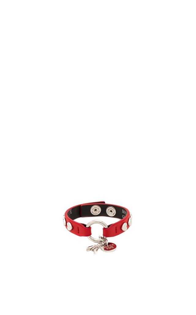 Bransoletka Patrizia Pepe Logo Flame Red