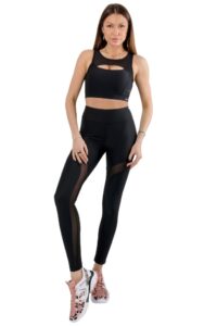 Top Active Sport Bra Guess Black