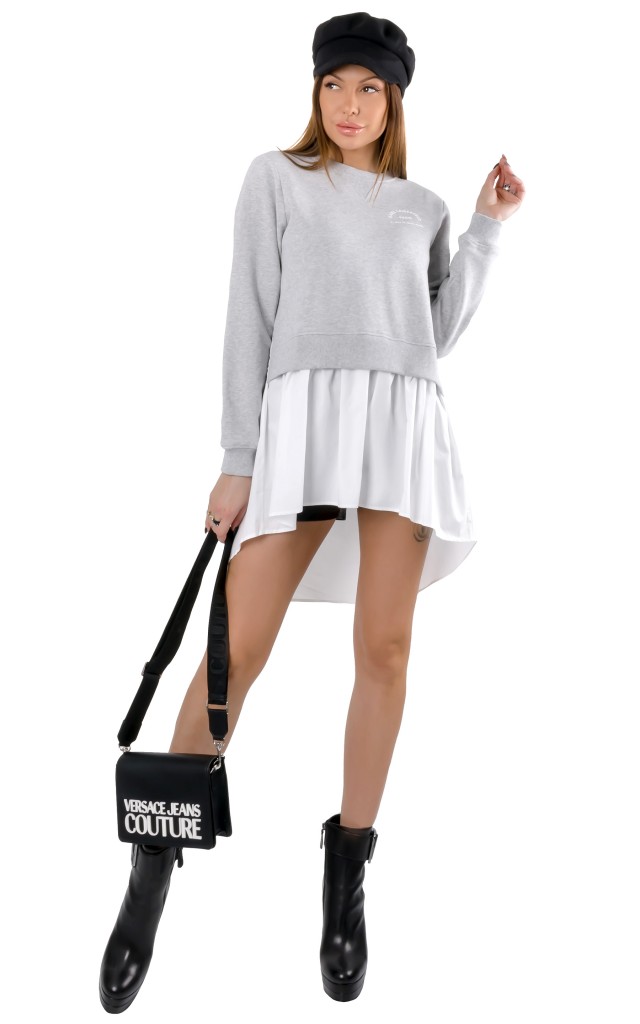 Bluza Mix Grey Logo Karl