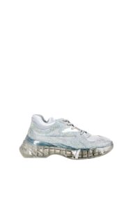 Sneakersy Pinko Rubino Diamond Logo Silver