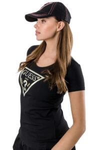 Czapka Logo Baseball Guess Black