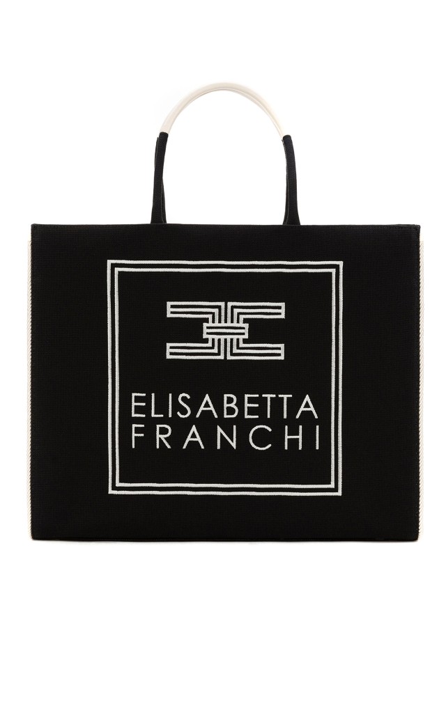 Torebka Shopper Elisabetta Nero Burro