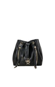 Torebka Liu Jo XS Drawstring Logo Nero