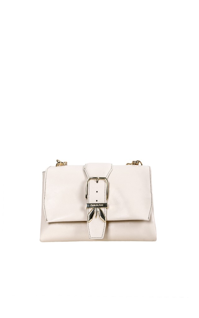 Torebka Patrizia Pepe Logo Fly Ivory