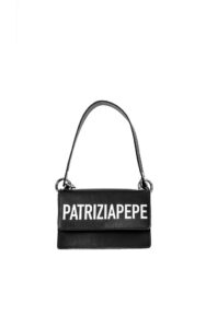 Torebka Patrizia Pepe Logo Nero