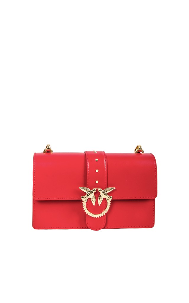 Torebka Pinko Love Classic Simply Logo Red