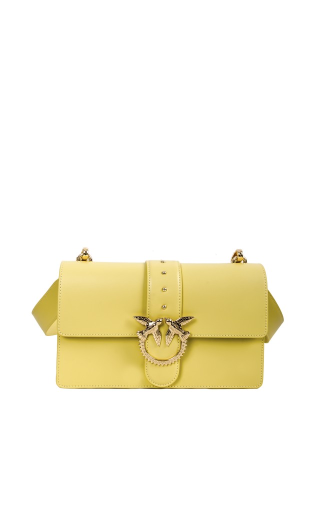 Torebka Pinko Love Classic Simply Logo Yellow